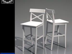 chair ikea Model 3D