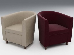 armchair lora Modelo 3D