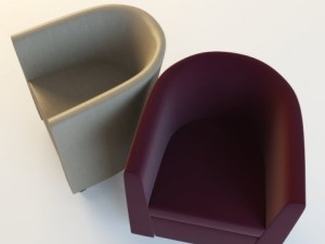 armchair lora 3D Model