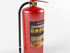 fire extinguisher Modelo 3D