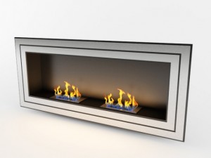 bio fireplace Modelo 3D