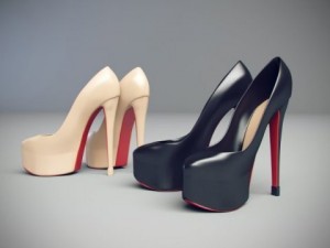 louboutin Modelo 3D