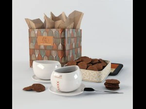 Max Brenner cadeau 3D Model