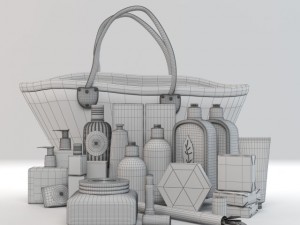 loccitane gift basket 3Dモデル