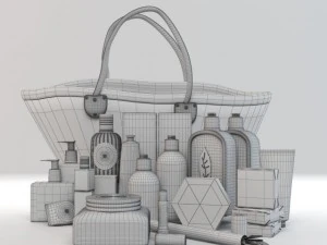 loccitane gift basket 3D Model