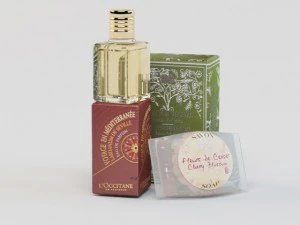 loccitane gift basket 3D Model