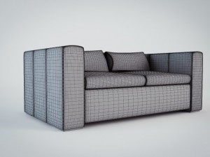 sofa Modèle 3D