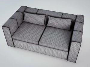 canap&eacute; Modèle 3D