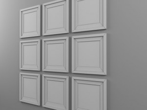 paintins by hannah dale Model 3D
