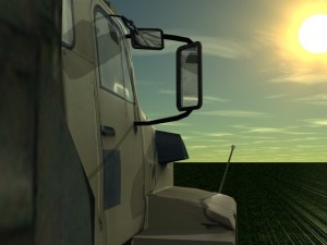 belgian army volvo logistics truck Modèle 3D