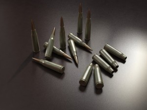 ak47  bullets 3D Model