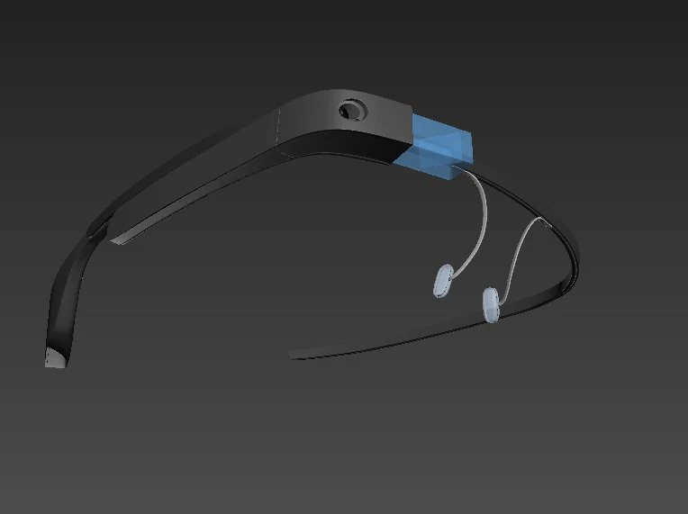 google glass 3D Model .c4d .max .obj .3ds .fbx .stl .blend