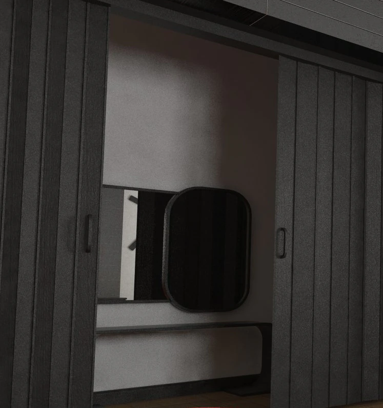 modern console 3D Model .c4d .max .obj .3ds .fbx .stl .blend 