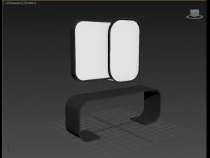 modern console 3D Model