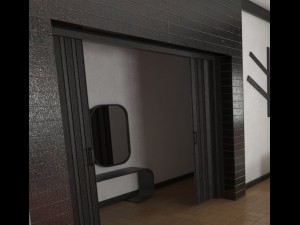 modern console 3D Model