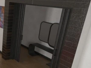 modern console 3D Model