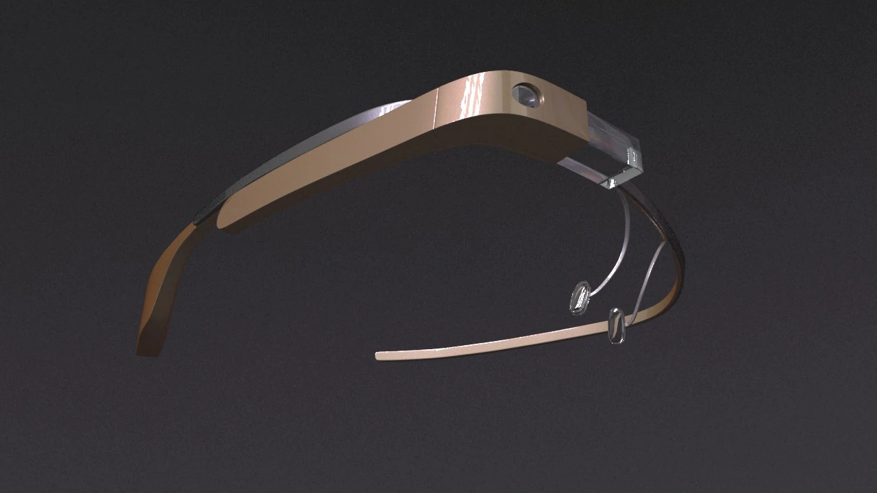 google glass 3D Model .c4d .max .obj .3ds .fbx .stl .blend