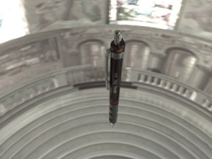 rotring tikky mechanical pencil 3D 모델