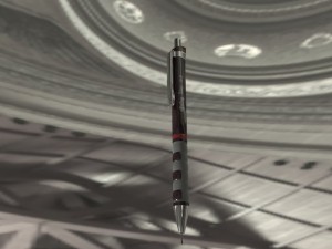 rotring tikky mechanical pencil 3D 모델