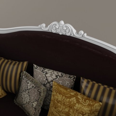sofa classic Modello 3D .c4d .max .obj .3ds .fbx .stl .blend 