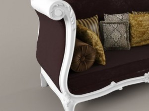 sofa classic Modello 3D