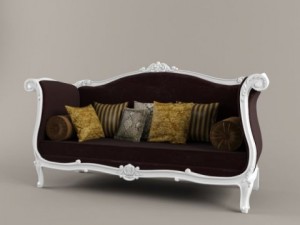 sofa classic Modello 3D