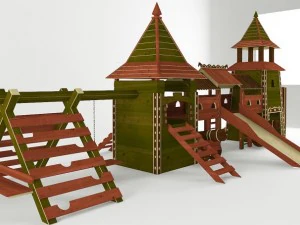 ігровий комплекс 3D Модель