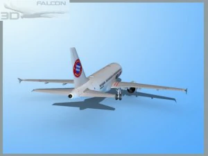 falcon3d a319 aero lloyd Modelo 3D