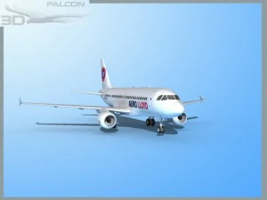 falcon3d a319 aero lloyd Modelo 3D