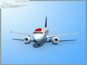 falcon3d a319 taca 3D Model
