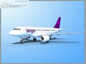 falcon3d a319 tango Model 3D