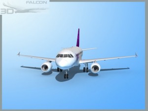 falcon3d a319 tango Model 3D