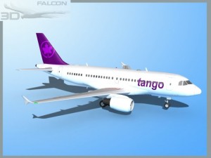falcon3d a319 tango Model 3D