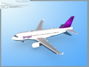falcon3d a319 tango Model 3D