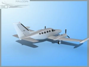 falcon3d c414 chancellor bare metal 3D Model
