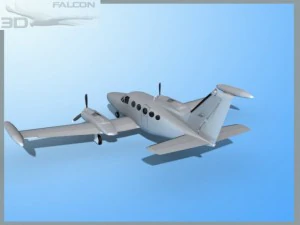 falcon3d c414 chancellor bare metal 3D Model