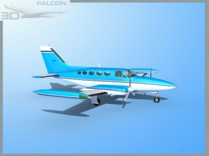falcon3d c414 chancellor f01 Modèle 3D