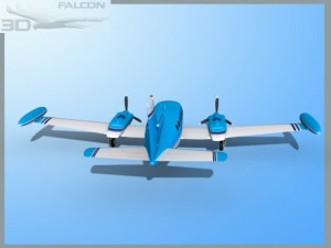 falcon3d c414 chancellor f01 Modèle 3D