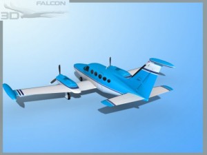 falcon3d c414 chancellor f01 Modèle 3D