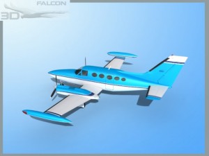falcon3d c414 chancellor f01 Modèle 3D