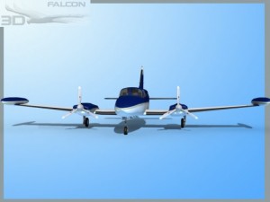 falcon3d c414 chancellor f02 Modelo 3D