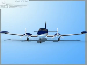 falcon3d c414 chancellor f02 3D Model