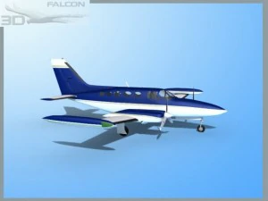 falcon3d c414 chancellor f02 3D Model