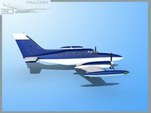 falcon3d c414 chancellor f02 Modelo 3D