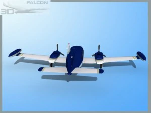 falcon3d c414 chancellor f02 3D Model
