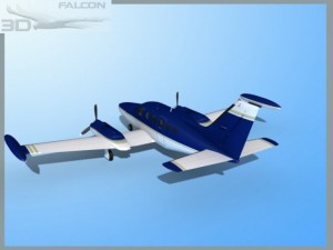 falcon3d c414 chancellor f02 Modelo 3D