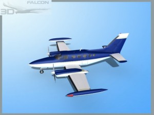 falcon3d c414 chancellor f02 Modelo 3D