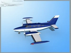 falcon3d c414 chancellor f02 3D Model