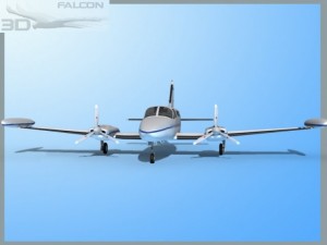 falcon3d c414 chancellor f03 Modelo 3D