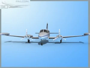 falcon3d c414 chancellor f03 3D Model